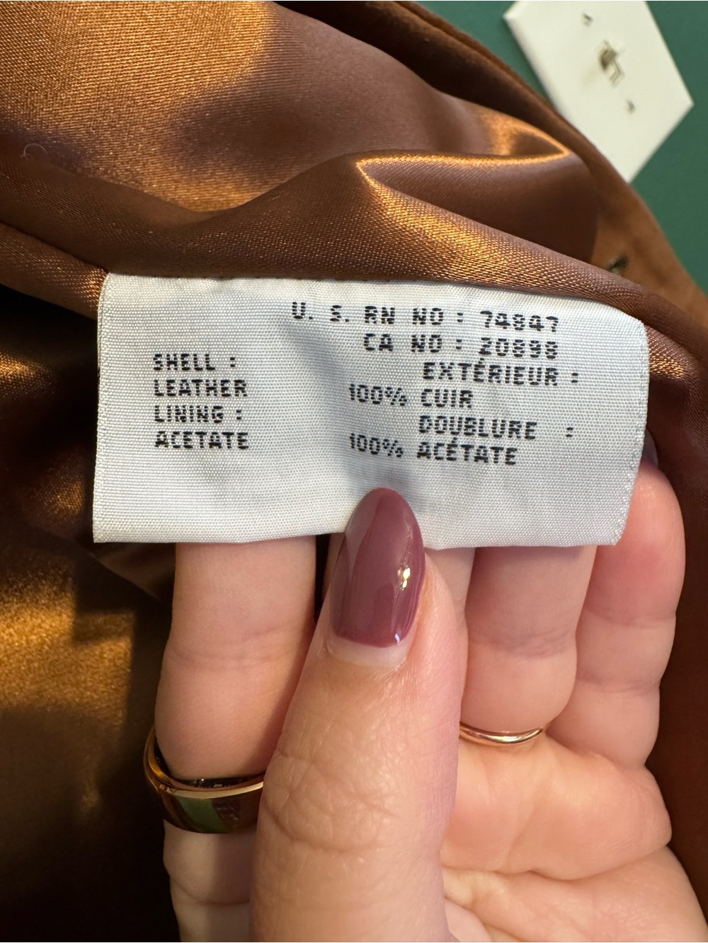 Suede jacket - Picture 4 of 4